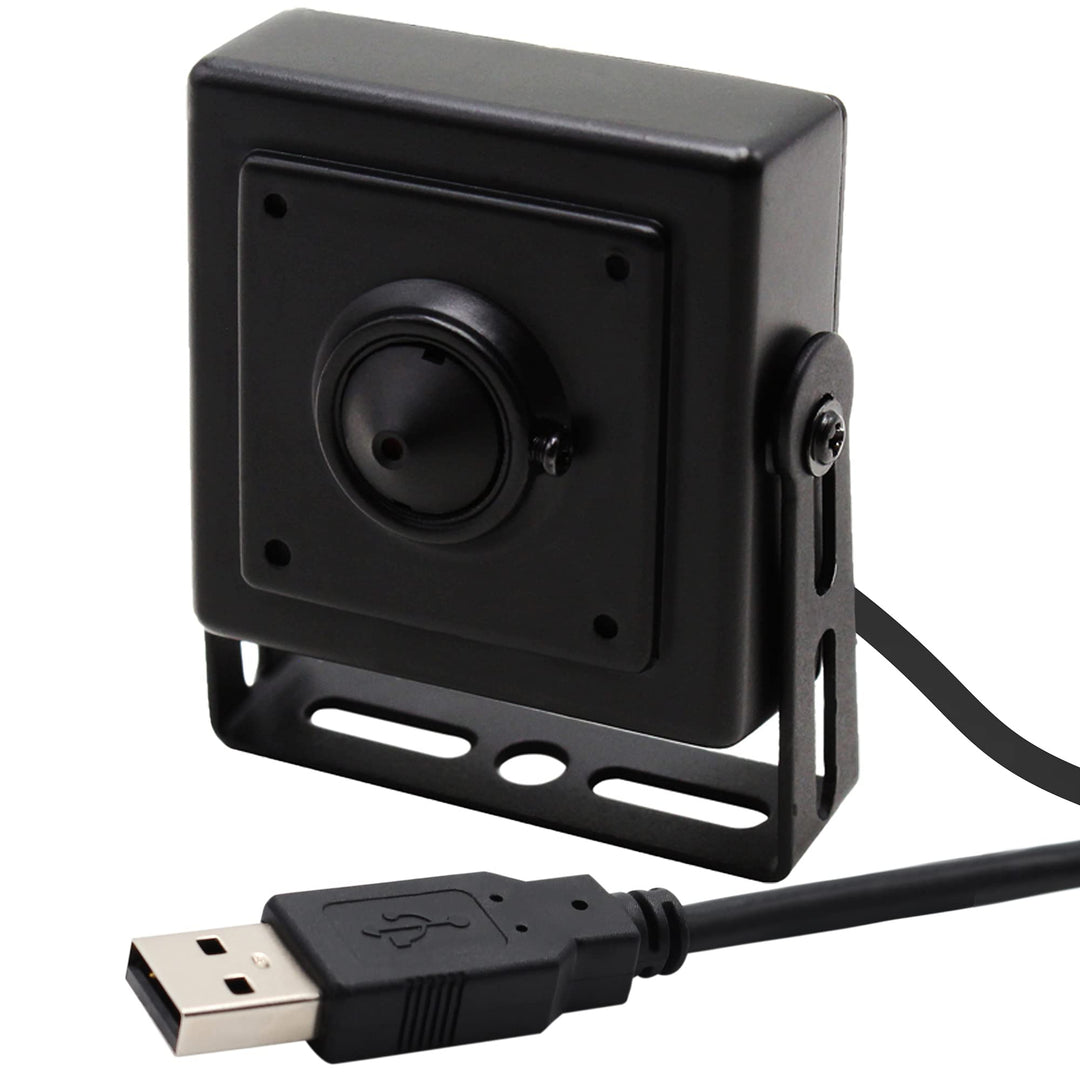 Svpro USB Kamera mit Halterung,1080P HD Webcam Kamera Pinhole Objektiv 3.7mm Weitwinkel PC Kamera H.