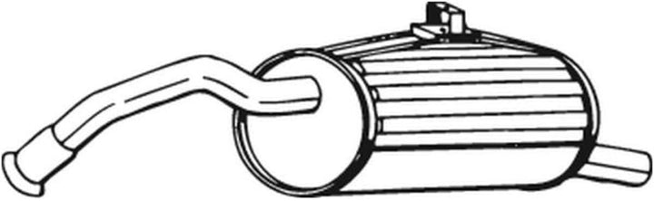 Bosal 228-087 Endschalldämpfer