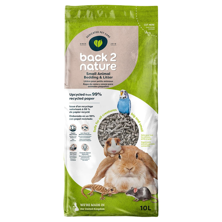 back-2-nature BN10 Einstreu für Kleintiere, 10l 10 l (1er Pack), 10 l (1er Pack)