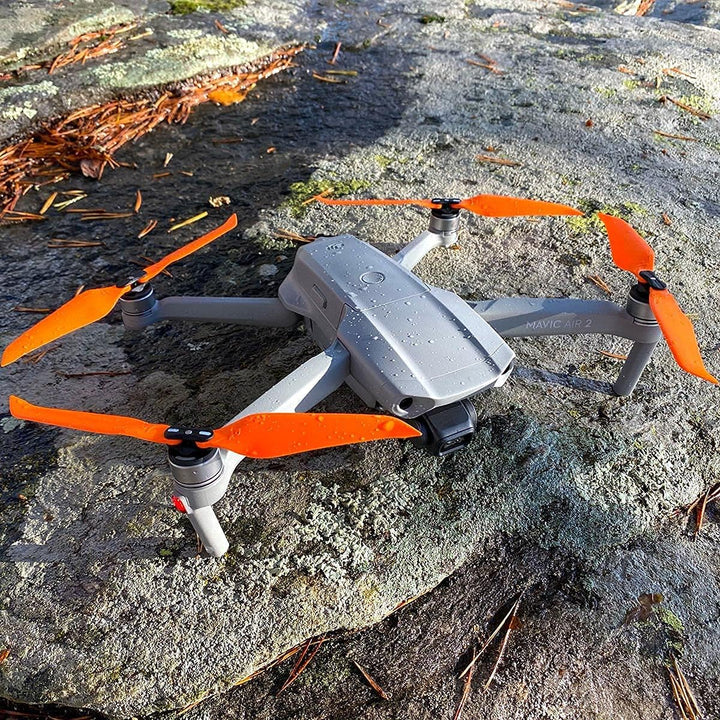 Master Airscrew Stealth Propeller kompatibel mit DJI Mavic Air 2 - Orange, 4 Stück, Orange