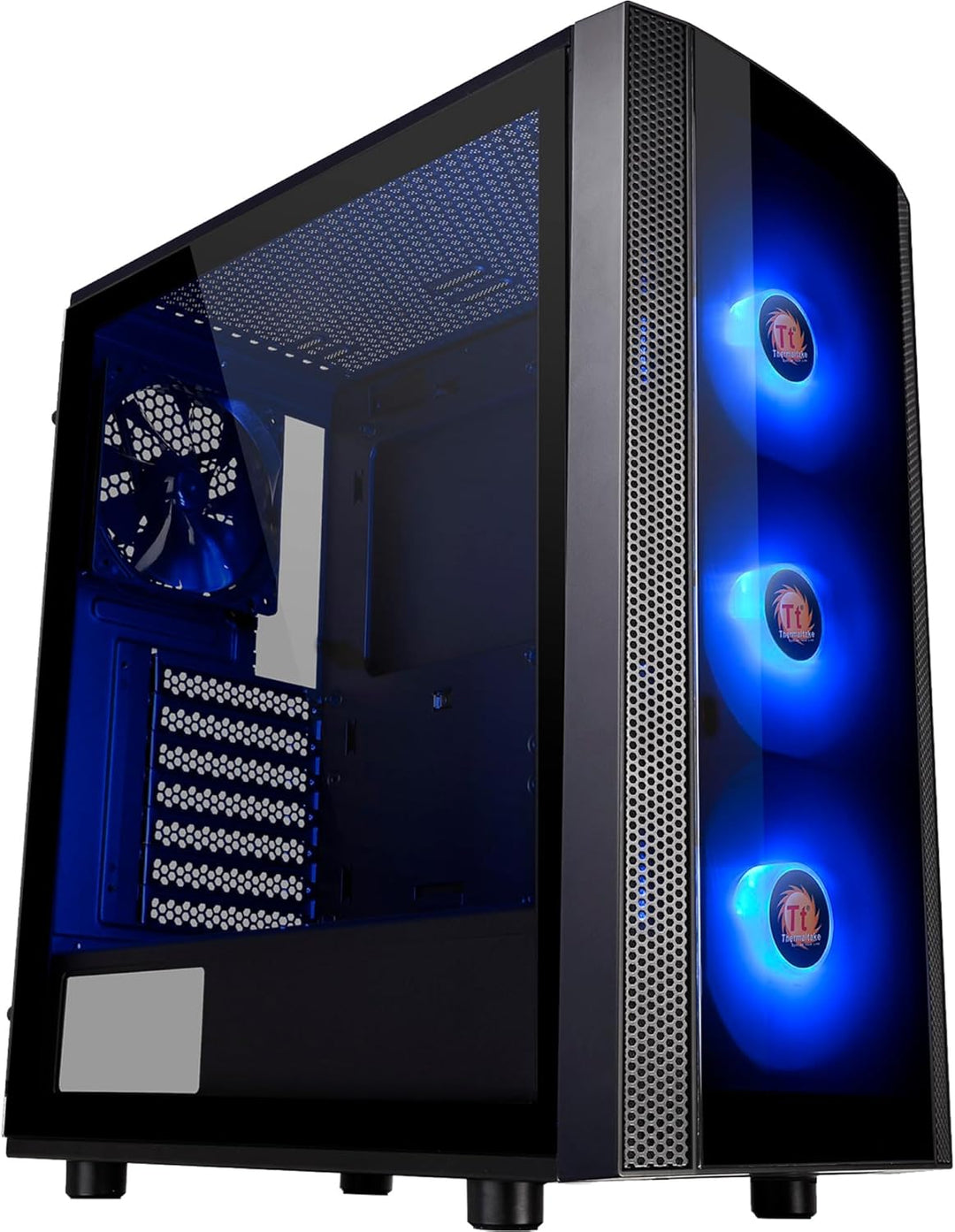 Thermaltake Versa J25 RGB TG (Tempered Glass) Midi Tower PC Gehäuse Versa J25 TG RGB