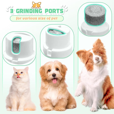 BENTFINE 4 in 1 Leise Schermaschine Hund Katze,Wiederaufladbar Haustier Schermaschine mit Krallensch