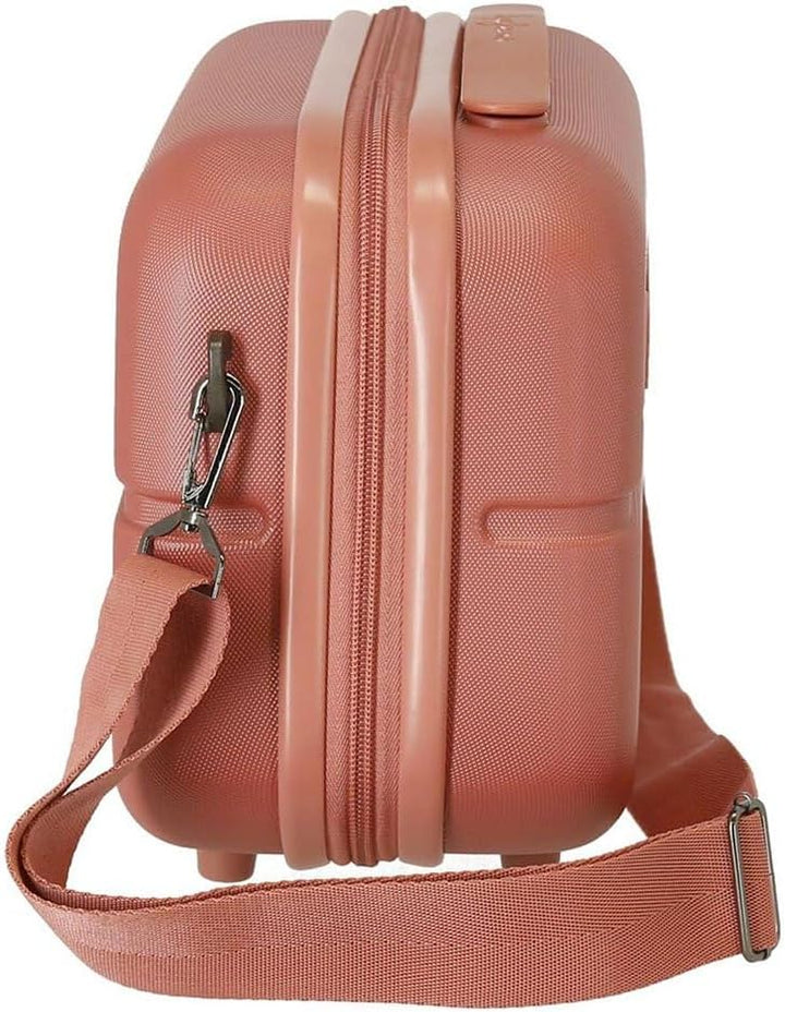 Pepe Jeans Highlight Kulturbeutel, anpassbar, mit Umhängetasche Terrakotta Makeup Tasche, Terrakotta
