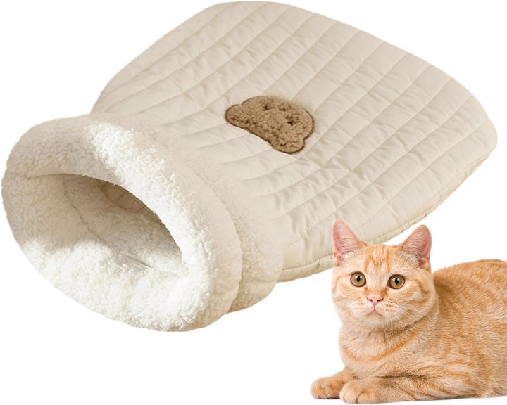 Cat Winter Sleeping Bag Warm Pet Bed, Schlafsack Für Katzen, Katzenschlafsack, Weiche Und Bequeme Ka