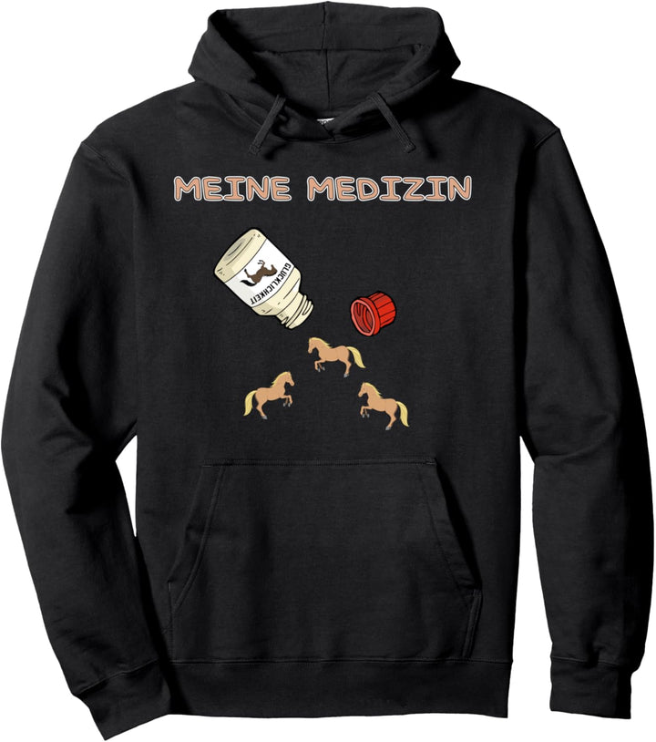 Pferd Spruch Lustig Reiten Hengst Reiter Reitsport Pony Gaul Pullover Hoodie