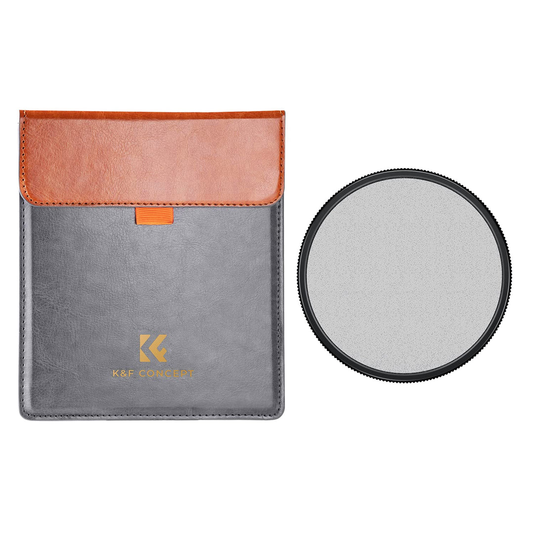 K&F Concept Nano X-PRO Serie 95mm Black Mist1/4 & Polfilter mit Aufbewahrungstasche für Rechteck-Fil