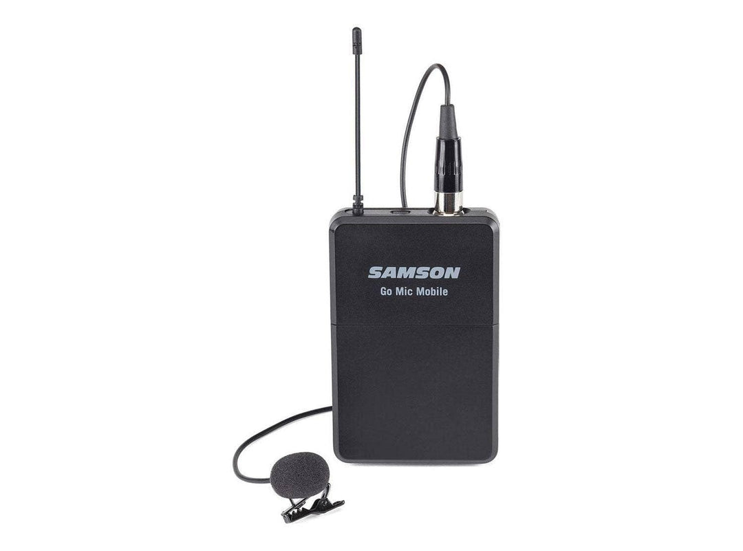 SAMSON LM8 - Omnidirectional Lavalier Microphone with a Miniature Condenser Min Capsule - Black Nur