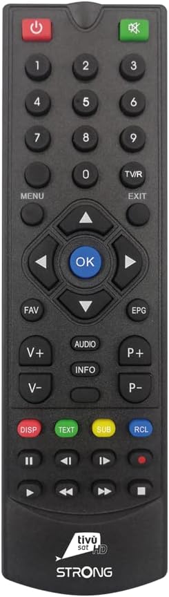 Strong STRONG SRT 7807 DECODER S2 TVSAT NERO Satellite + Tivusat Card, Satellite + Tivusat Card