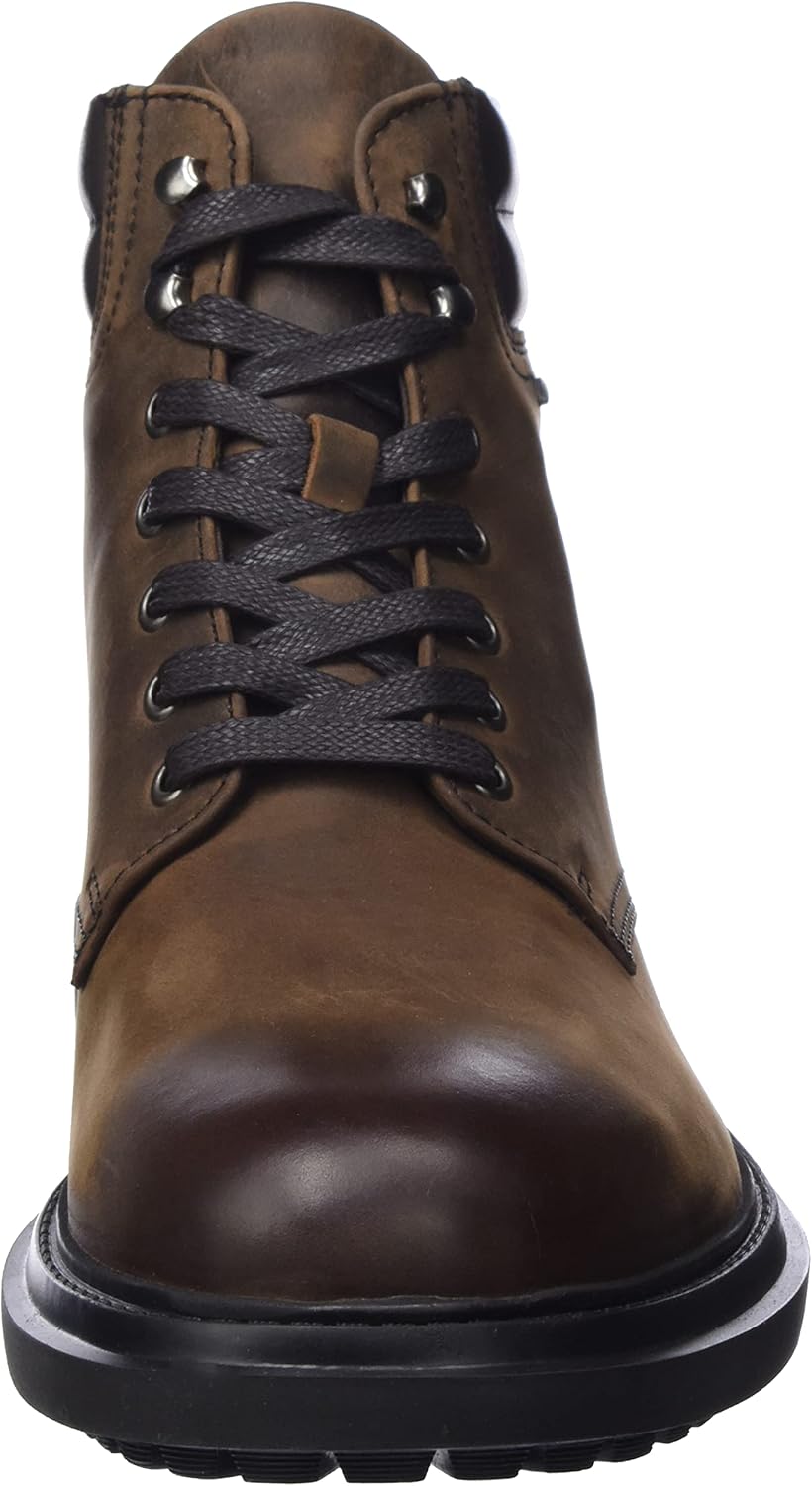 Geox Jungen U Faloria B ABX C Stiefeletten 39 EU Kaffee, 39 EU Kaffee