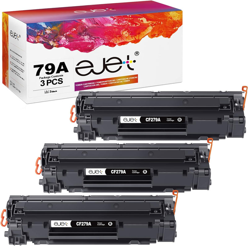 ejet 79A kompatibel mit HP 79A CF279A Tonerkartuschen für HP Laserjet Pro M12 M12a M12w, HP Laserjet