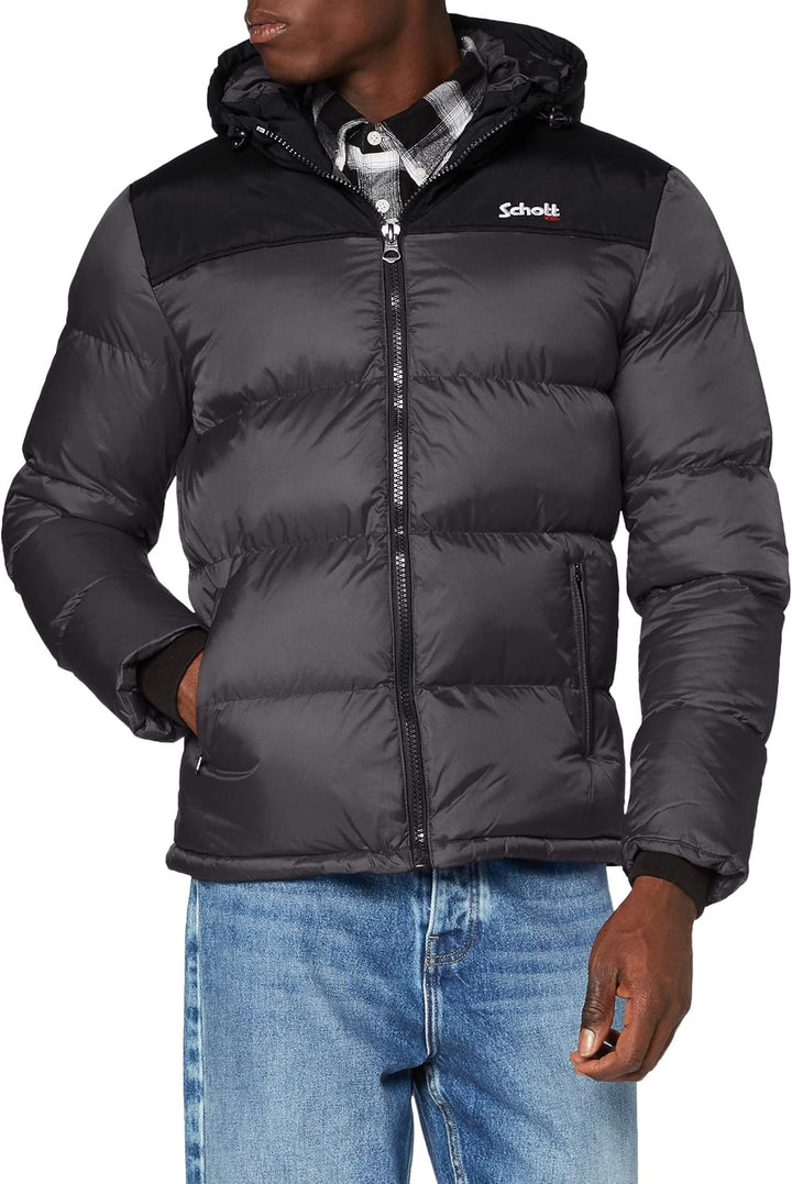 Schott NYC Unisex Jacke XS Anthracite, XS Anthracite