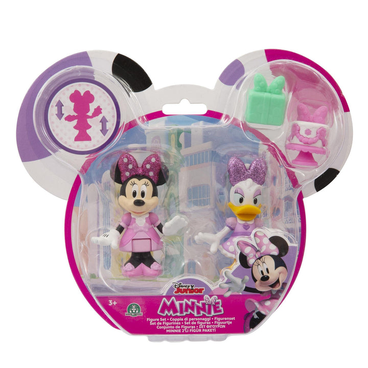 Minnie, 2 bewegliche Figuren, 7,5 cm, Partyzubehör, Spielzeug für Kinder ab 3 Jahren, McN173
