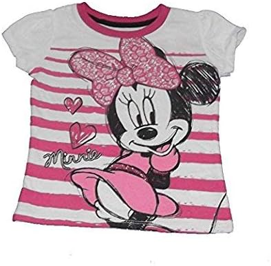 Minnie Mouse Toddler Girls Love Minnie White Tee (4T)