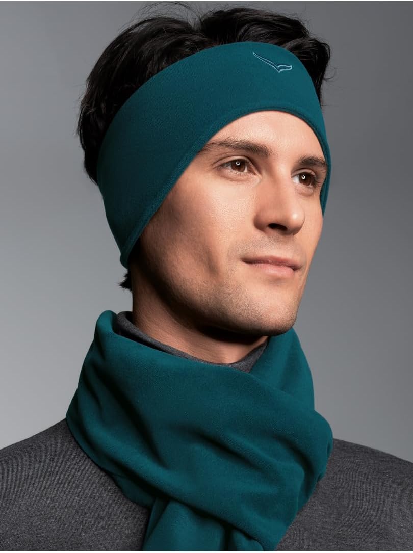 Trigema Herren Fleecestirnband Saphir 1 stück (1er Pack), Saphir 1 stück (1er Pack)