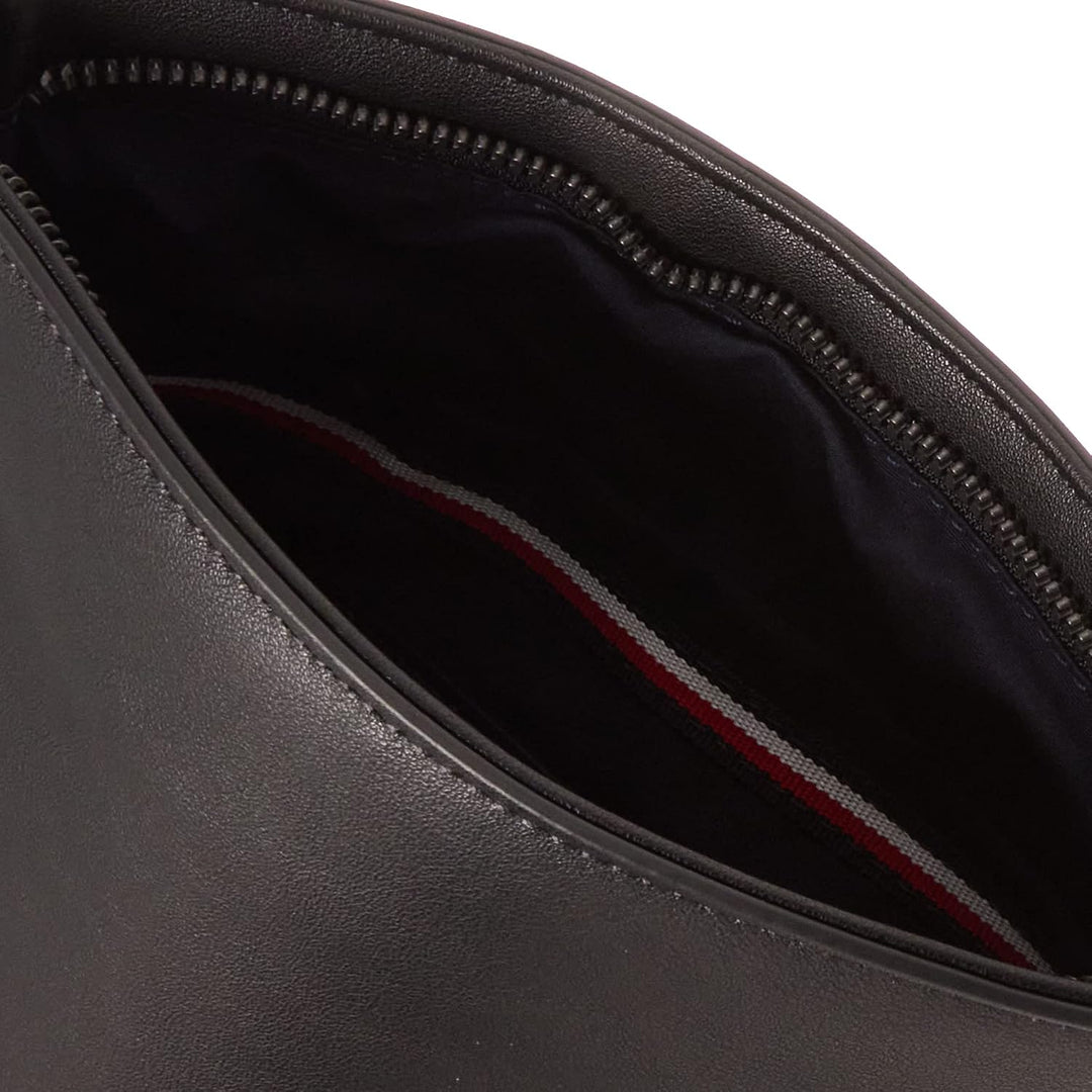 Tommy Hilfiger Herren Umhängetasche TH Essential Crossover Klein, Schwarz (Black), Einheitsgrösse