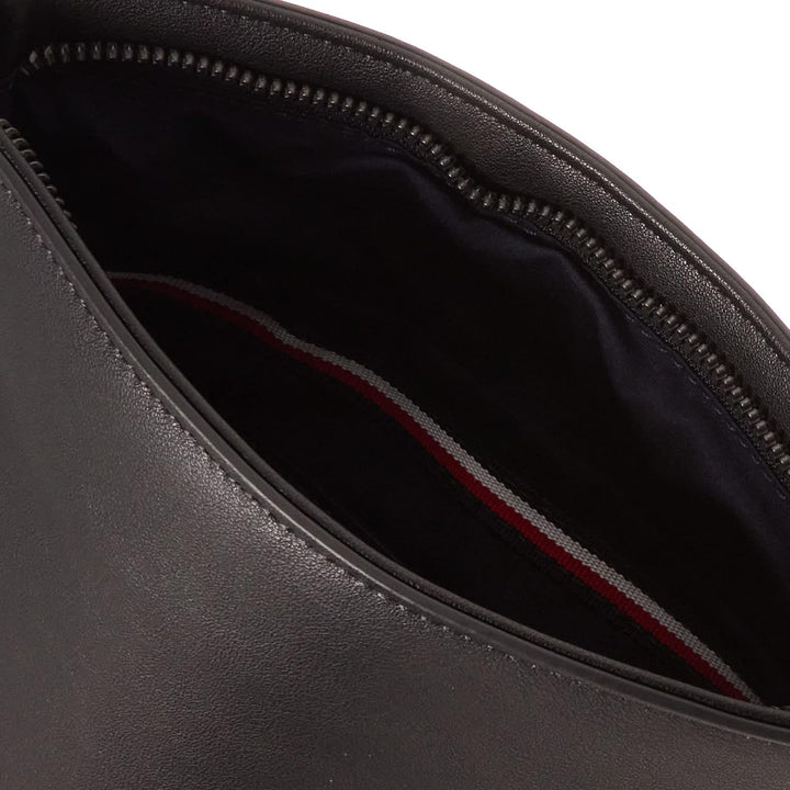 Tommy Hilfiger Herren Umhängetasche TH Essential Crossover Klein, Schwarz (Black), Einheitsgrösse