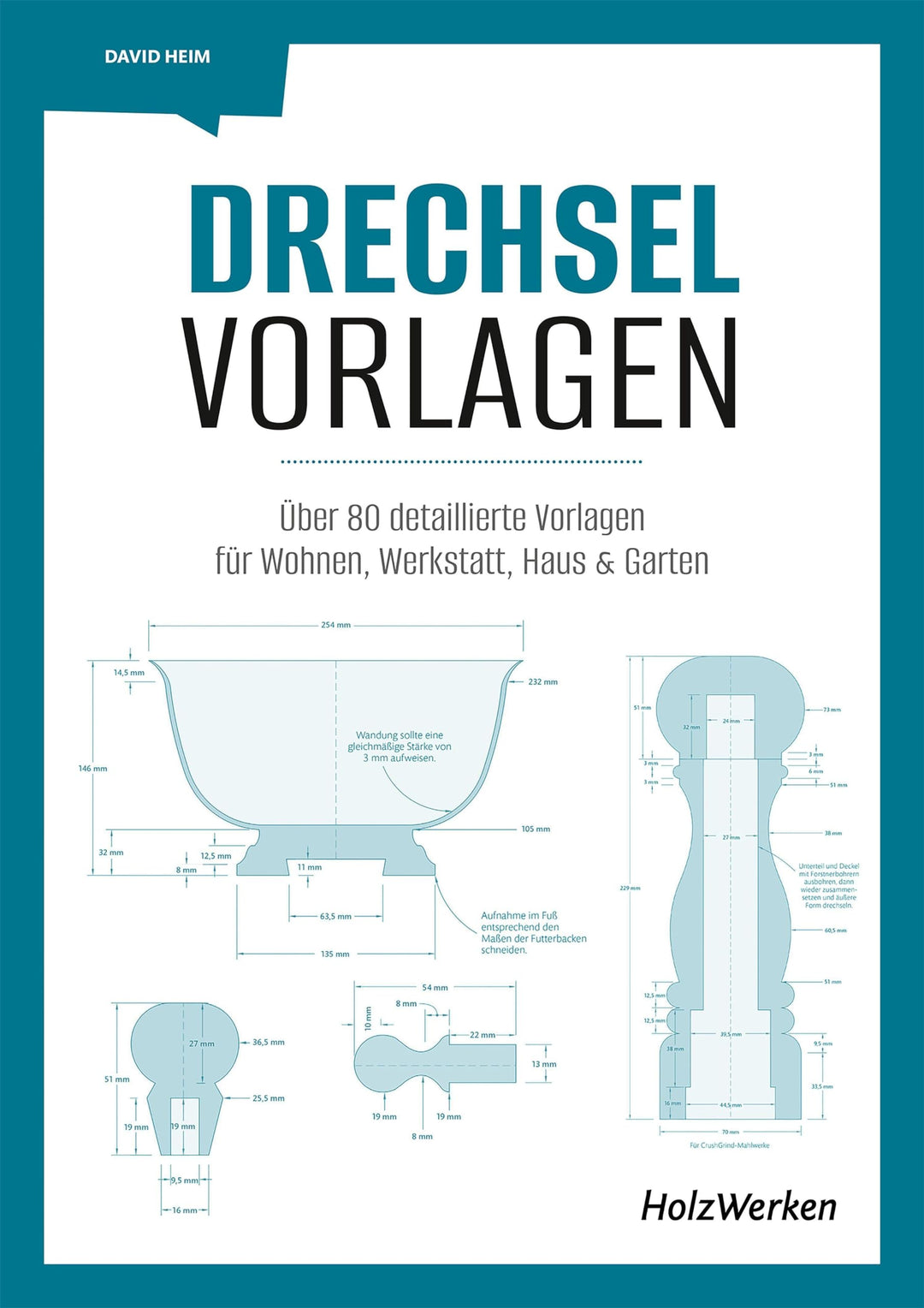 Drechsel-Vorlagen, Taschenbuch