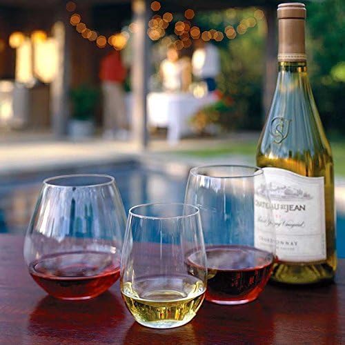 Riedel 7414/0 O Weingläser, Kristall, 21 Fluid_Ounces, farblos 4 Stück (1er Pack) Cabernet/Merlot Ca