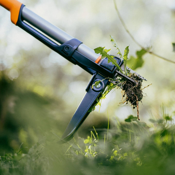 Fiskars Ergonomic Weed Puller + Hoe + Trowel eCom