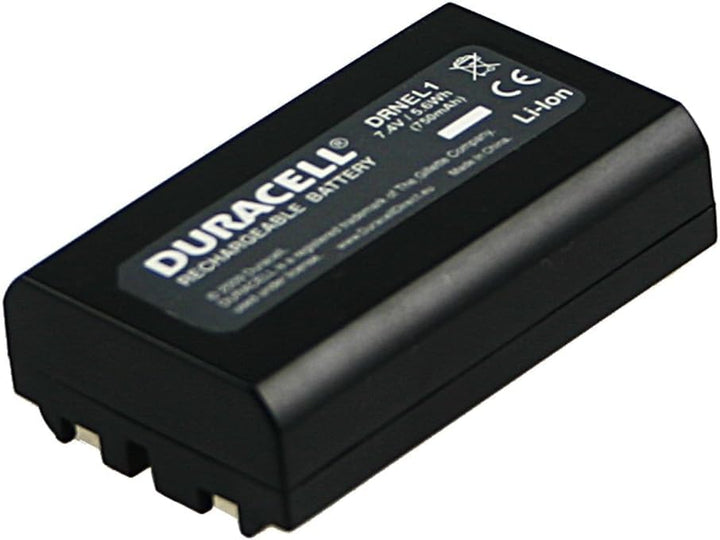 Duracell DRNEL1 Li-Ion Kamera Ersetzt Akku für Nikon EN-EL1, 1