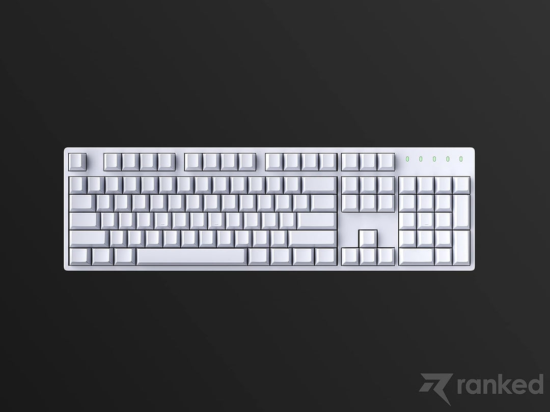 Ranked Leeres Premium-Tastenkappen-Set | 1,4 mm Dickes PBT | Cherry-Profil für Mechanische Tastatur
