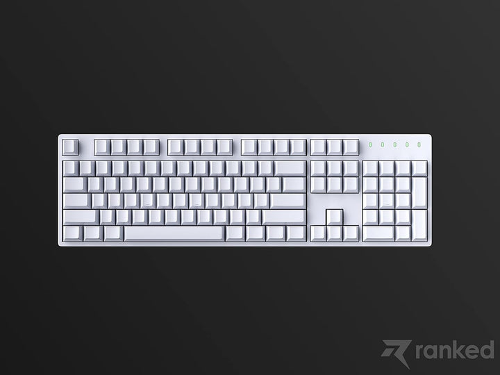 Ranked Leeres Premium-Tastenkappen-Set | 1,4 mm Dickes PBT | Cherry-Profil für Mechanische Tastatur