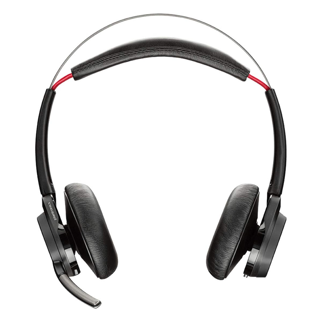 Plantronics - Voyager Focus UC (Poly) - Bluetooth Dual-Ear (Stereo) Headset mit Boom Mic -USB-A Acti