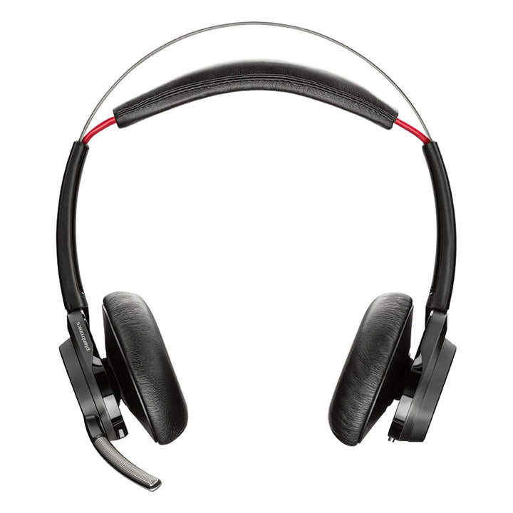 Plantronics - Voyager Focus UC (Poly) - Bluetooth Dual-Ear (Stereo) Headset mit Boom Mic -USB-A Acti