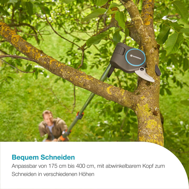 Gardena StarCut Pro L, Baum- und Strauchschneider, Bypass-Schnitt, Teleskopierbar, 175–400 cm Reichw