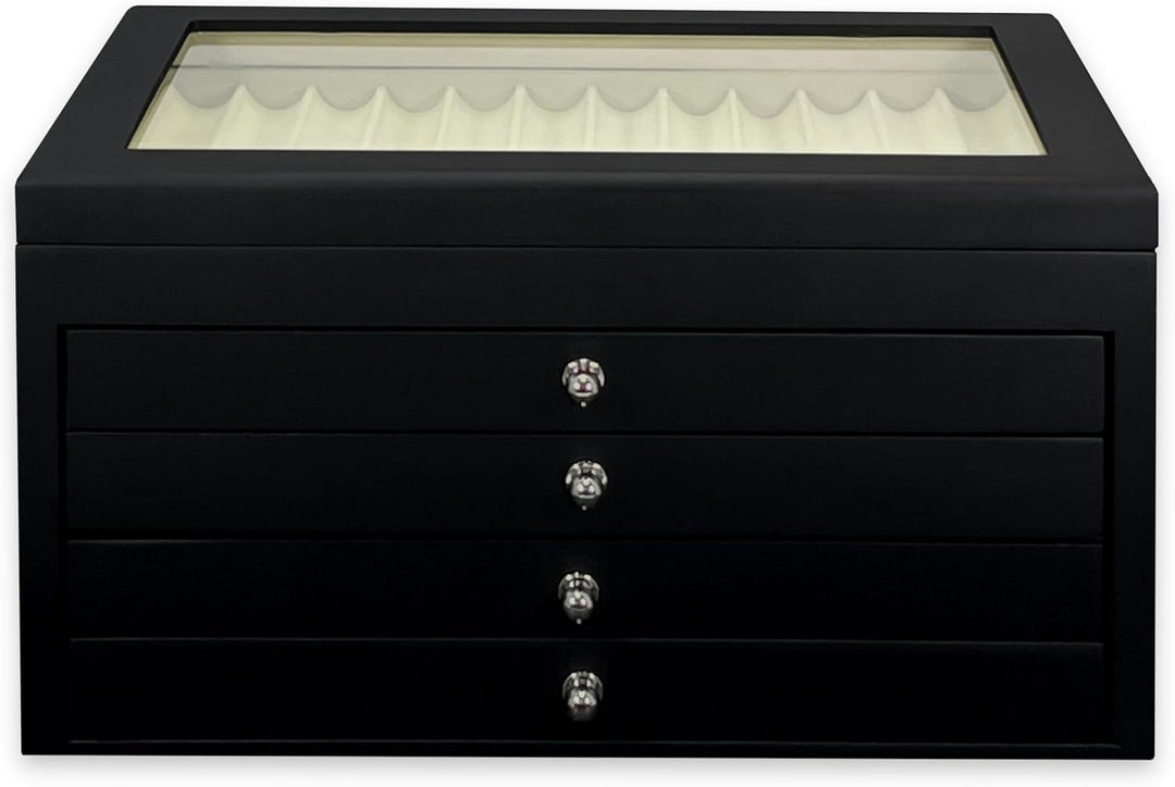 Füllfederhalter Vitrine für 56 schwarz