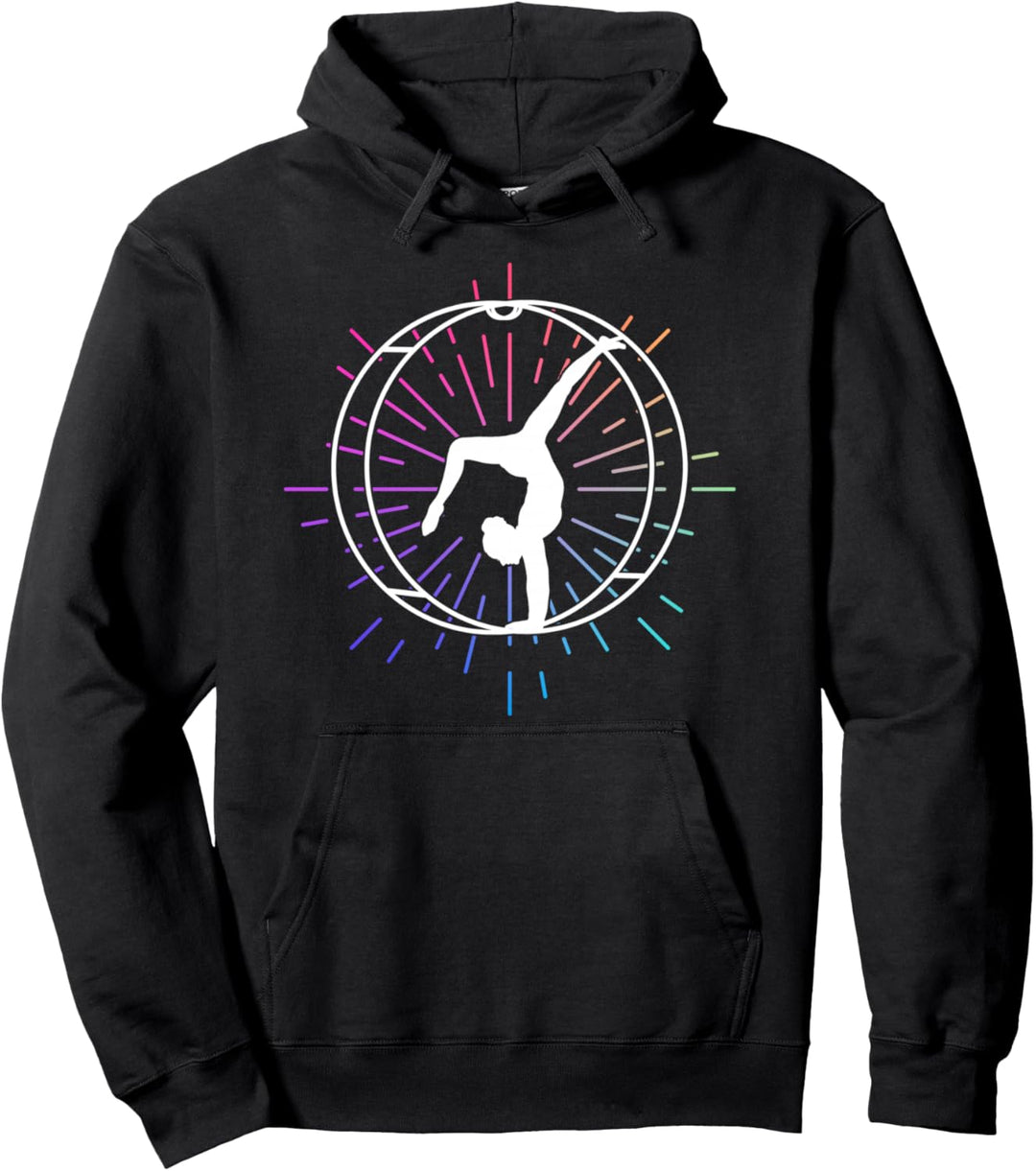 Rhönrad Turnen Gymnastik Rhönräder Pullover Hoodie