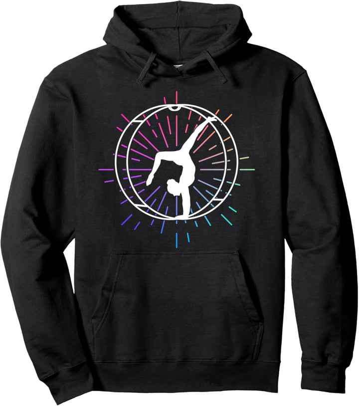 Rhönrad Turnen Gymnastik Rhönräder Pullover Hoodie