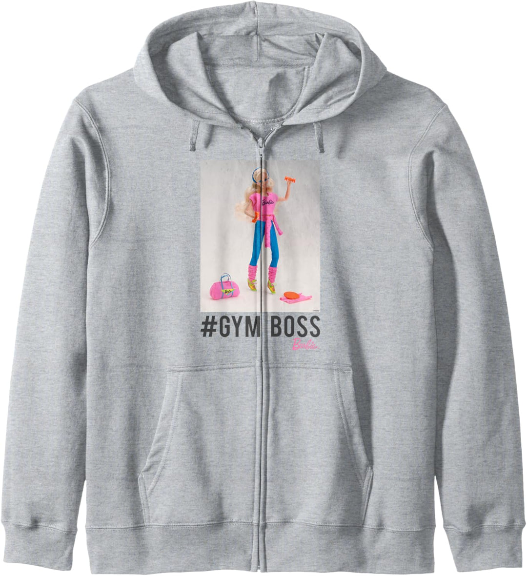 Barbie T-Shirt, offiziell, Gym Boss, mehrere Farben Kapuzenjacke