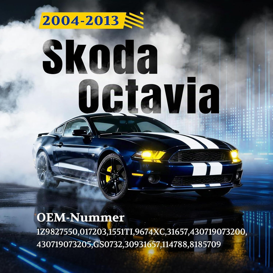 Arana 2x Heckklappe Dämpfer Gasdruckfeder kompatibel mit SKODA Octavia II 1Z5 2004-2013 alle Motoren