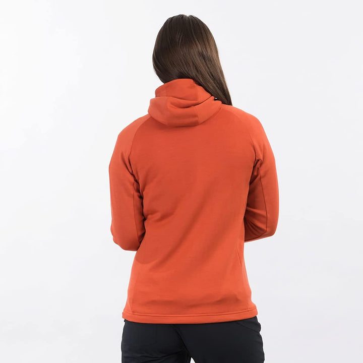 Bergans Ulstein Wool Hood W Jacket XS Brick, XS Brick