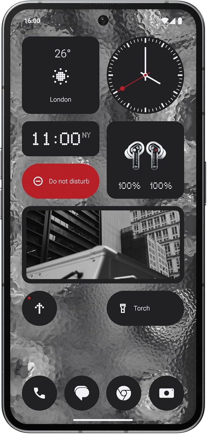 Nothing Phone (2) – 512 GB + 12 GB RAM, Glyph Interface, Nothing OS 2.0, 50-MP-Dual-Kamera, OIS, 6,7
