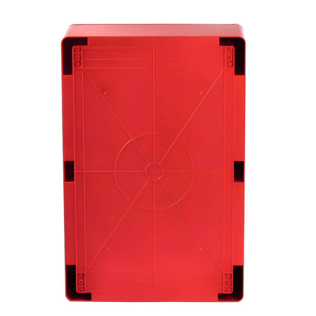 BOXEXPERT® Verteilerkasten aussen wasserdicht [ABS Kunststoff IP65 Gehäuse] rot (Serie Fleet) 600x40