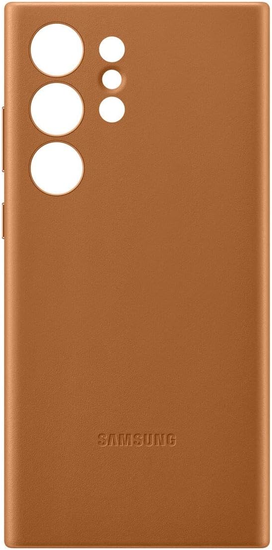 Samsung Leather Smartphone Case EF-VS918 für Galaxy S23 Ultra, Handy-Hülle, Echtleder, Schlankes Des