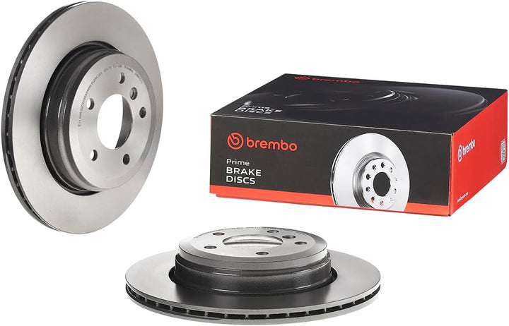 Brembo 09.9425.11 Hintere Bremsscheibe mit UV Lackierung, Anzahl 2