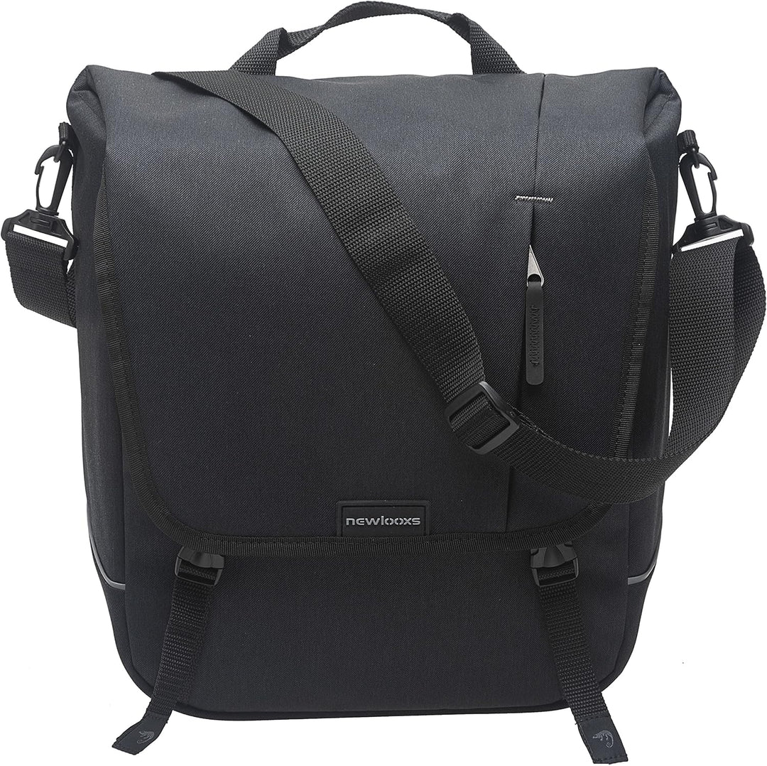 New Looxs Unisex-Adult Nova Schultertasche 35 x 35 x 15 cm Schwarz, 35 x 35 x 15 cm Schwarz