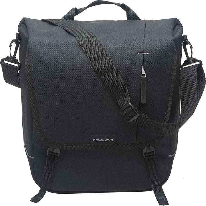 New Looxs Unisex-Adult Nova Schultertasche 35 x 35 x 15 cm Schwarz, 35 x 35 x 15 cm Schwarz