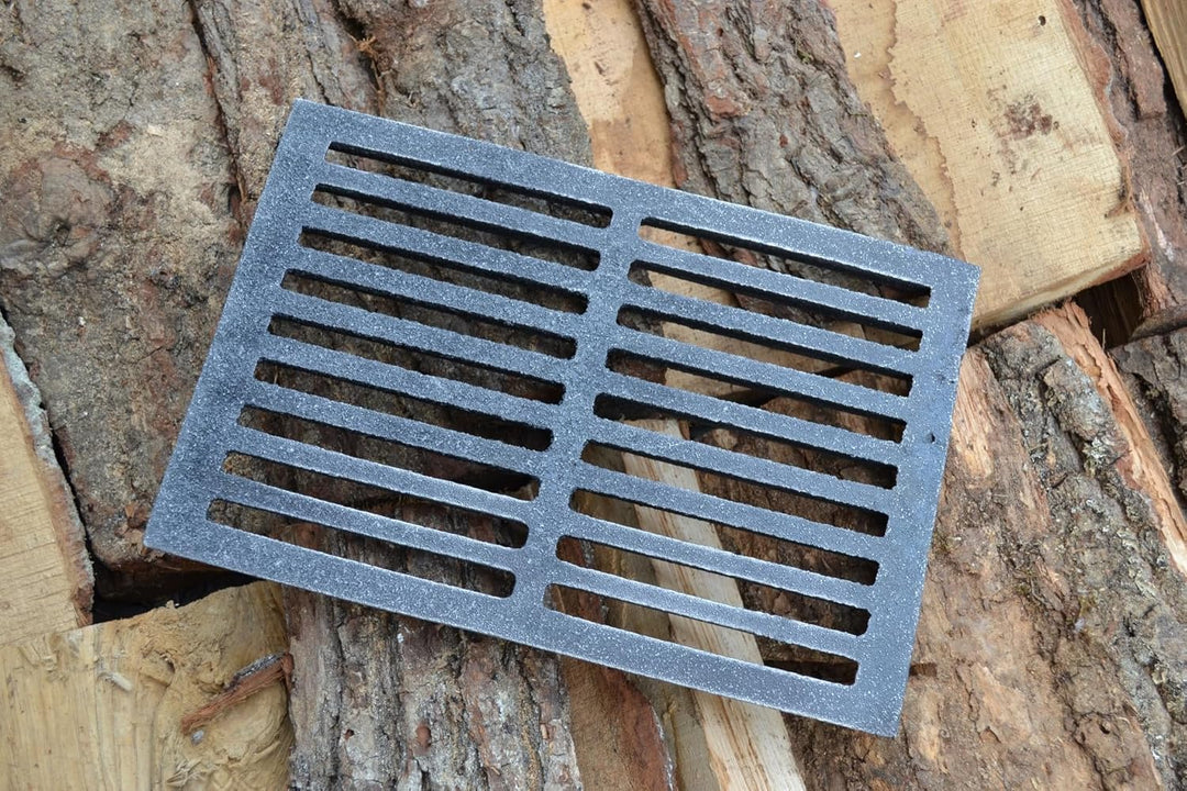 SEZAM 30 x 20 cm (29,7x19,8cm) Gussrost Ofenrost Ascherost Gussrost verschiedene Durchmesser, Kaminr
