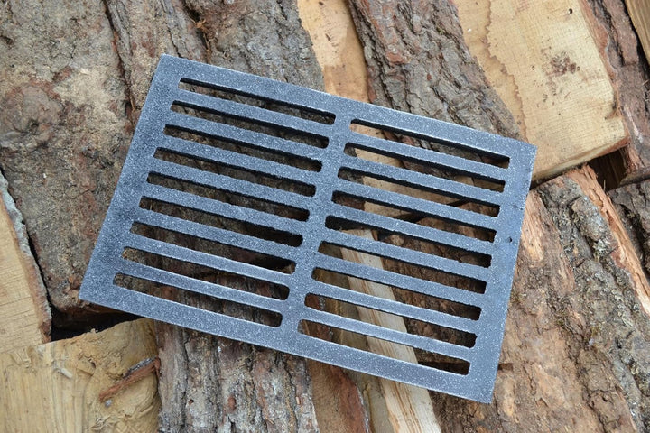 SEZAM 30 x 20 cm (29,7x19,8cm) Gussrost Ofenrost Ascherost Gussrost verschiedene Durchmesser, Kaminr