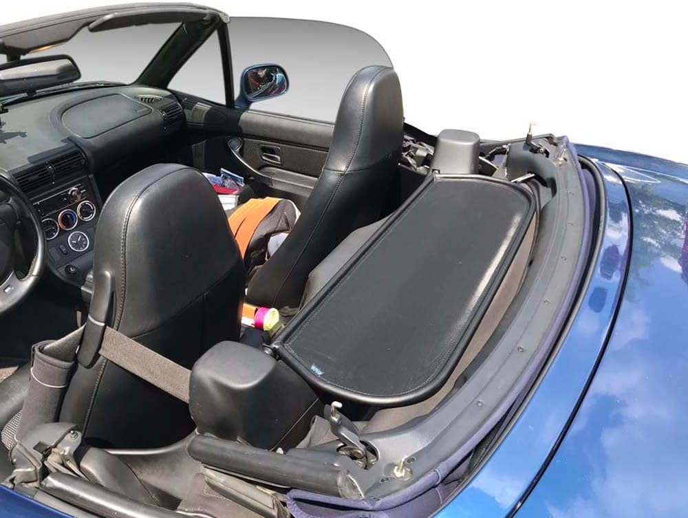 Aperta Windschott passend für BMW Z3 E36 100% Passgenau OEM Qualität Schwarz Windstop Windabweiser