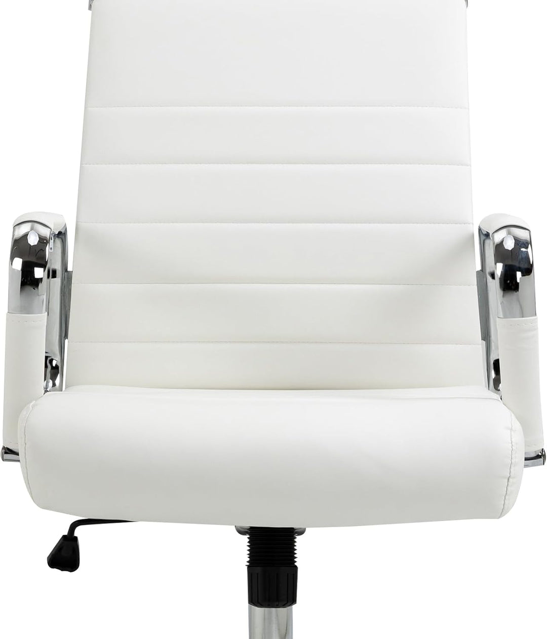 SVITA Office Comfort Bürostuhl Schreibtischstuhl Drehstuhl Chefsessel Kunstleder Weiss Weiss Kunstle