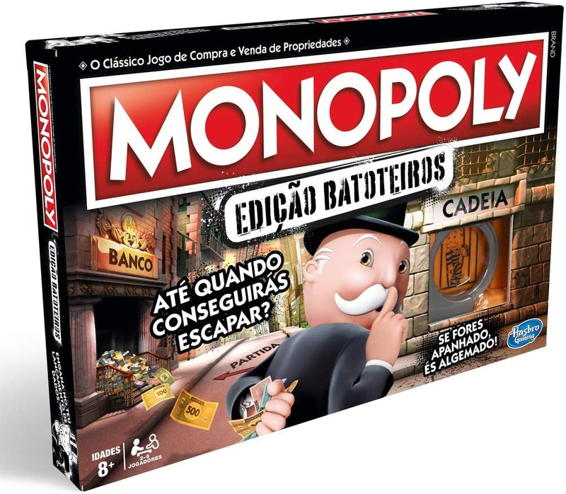 Hasbro Monopoly Bathsteire, Mehrfarbig, Portugiesische Version