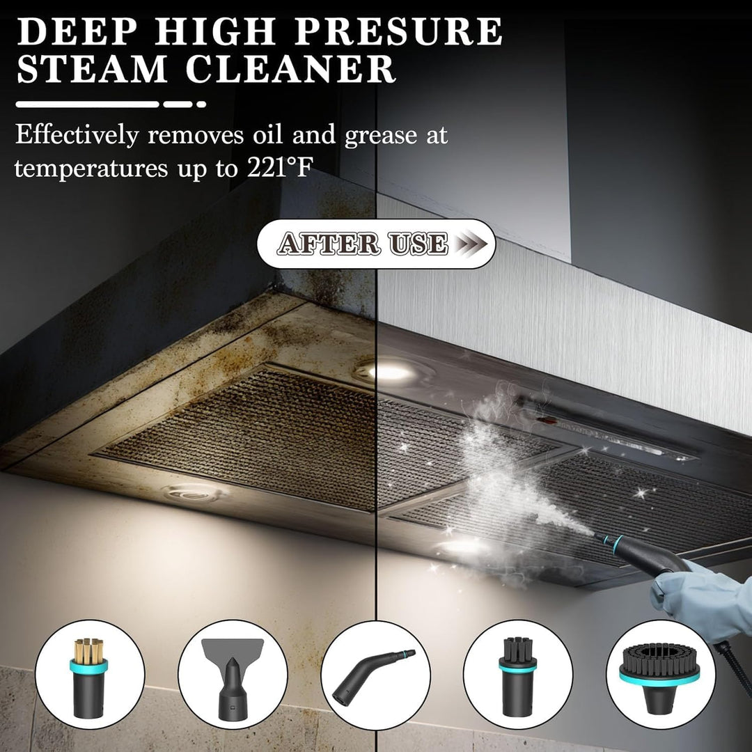 4Bar Handgerät Dampfreiniger für Alles Steam Cleaner Handdampfreiniger Polstermöbel Auto Fenster Pro