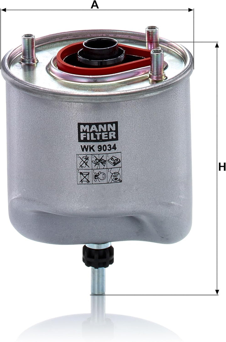 MANN-FILTER WK 9034 Kraftstofffilter – Für PKW