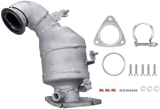 HELLA 8LE 366 051-461 Katalysator - Easy2Fit Kit - Euro 4 - einteilig - Set mit Anbauteilen
