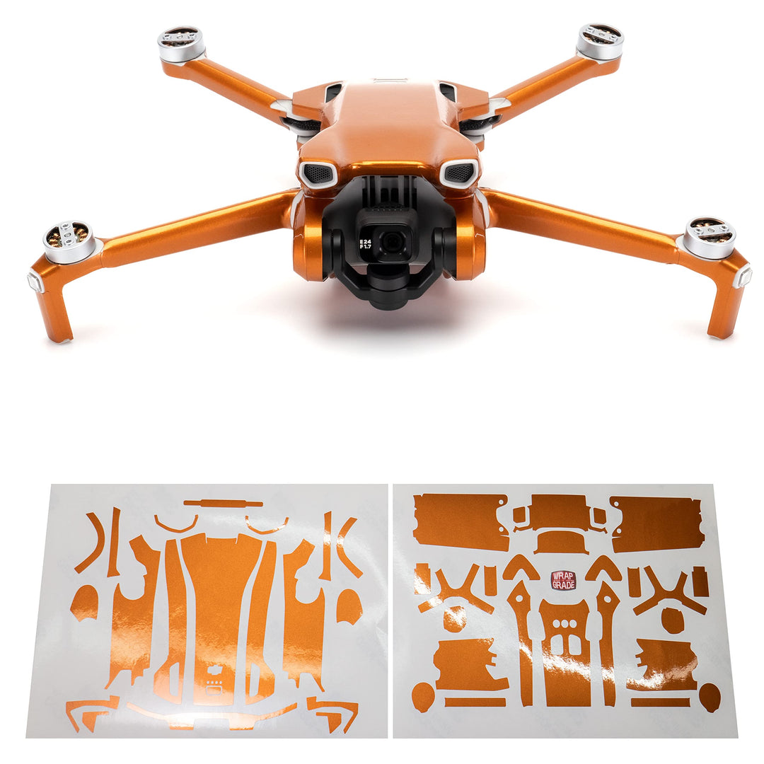 WRAPGRADE Skin Kompatibel mit DJI Mini 3 (Butterfly Copper)